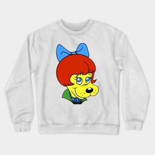 Bright Eyes, Pound Puppies 80's Cartoon Crewneck Sweatshirt